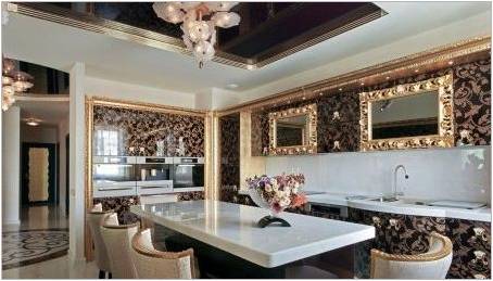 Art Deco kuchyňské dekorace