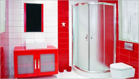 Sprchová kabina v malé koupelně: výběr a možnosti designu