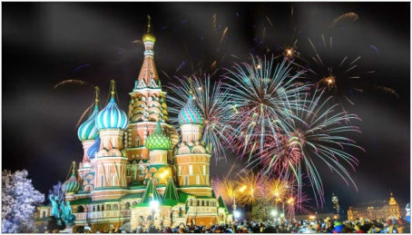 Jak oslavit Nový rok v Rusku?