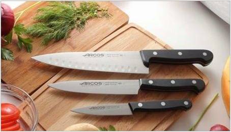 ARCOS Nože: modelový rozsah a doporučení pro použití