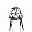 Jedna &#40; stohovací židle &#41; z továrny Magis