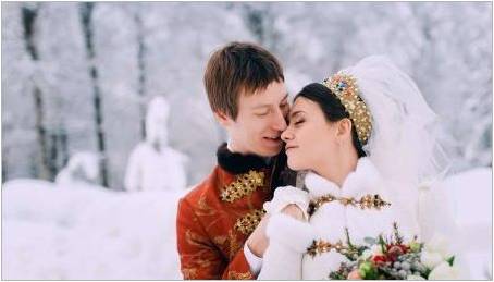 Funkce systému registrace a držení svatbu v ruském stylu