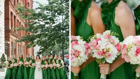 Svatba v zeleném: Odstín hodnotou a možností designu oslavy