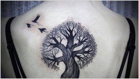 Co tetování & # 171 + strom & # 187 + a to, co stalo?