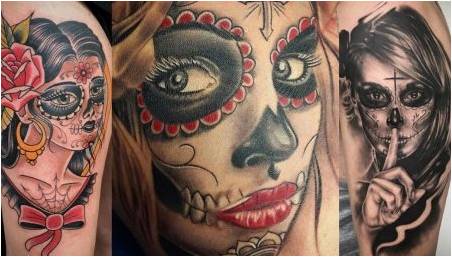Mexický styl tetování