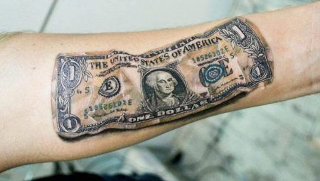 Vše o tetování s obrázkem dolaru