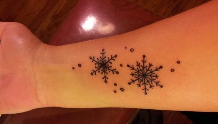 Vše o tetování s sněhové vločky