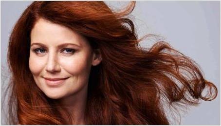Červenohnědé vlasy vlasy: odstíny, výběr barvy a péče
