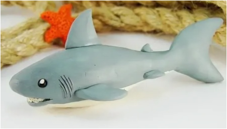 Metody, kterým žraloků z plastelíny
