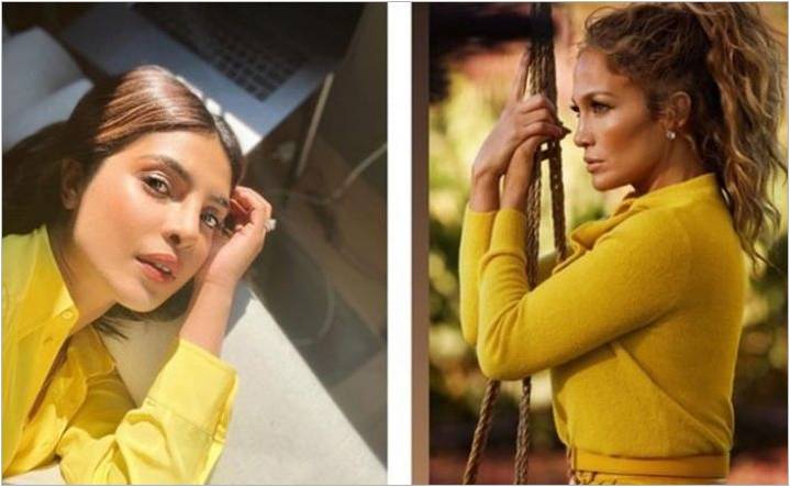 Jennifer Lopez a Chopra je příjemný Zvolte žlutou: nejmódnější barvu v roce 2020